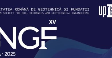 A XV-a,Conferința Națională de Geotehnică și Fundații CNGF 2025 se va desfășura la Timișoara, în perioada 18-20 septembrie 2025