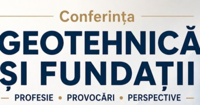 Conferința „Geotehnică și Fundații – Profesie – Provocări – Perspective” – 8 mai 2026, Iasi